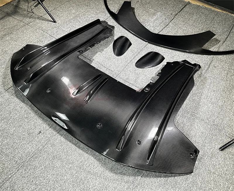 Carbon Fiber N Style Body Kit for  GT Front Lip Mirror Covers Side Skirts Rear Diffuser Spoiler Bodykit